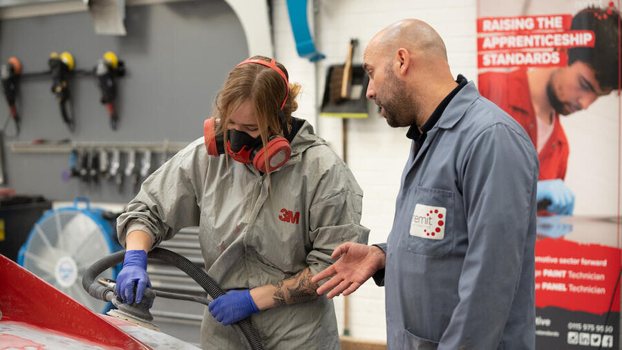 Remit Training - How to become a Vehicle Damage Paint Technician