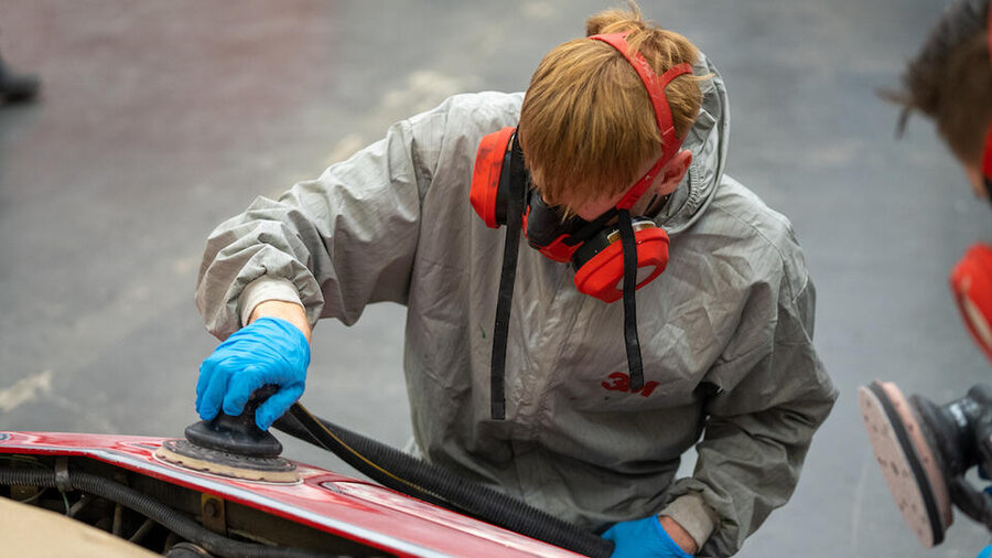 Remit Training - Vehicle Paintwork and Repair (SCQF Level 6)